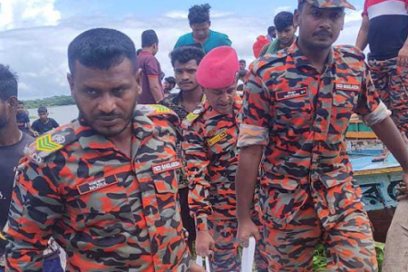 ১৫ ঘণ্টা পর একজনের মরদেহ উদ্ধার লঞ্চ-নৌযানের সংঘর্ষে 